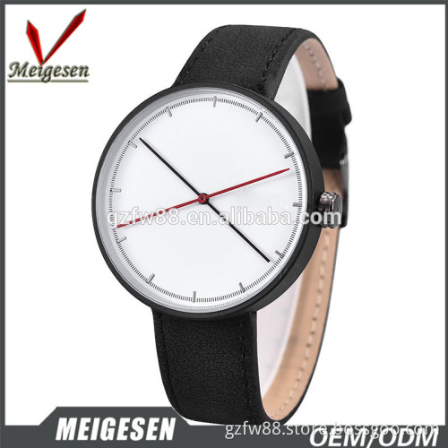 Genuine leather de longe quartz watch quartz unisex relojes leather strap